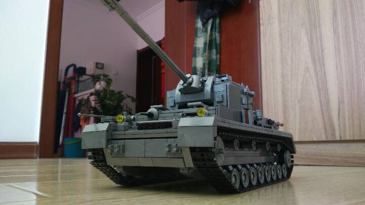 开智KY82010德军4号坦克F2型拼装 第44步