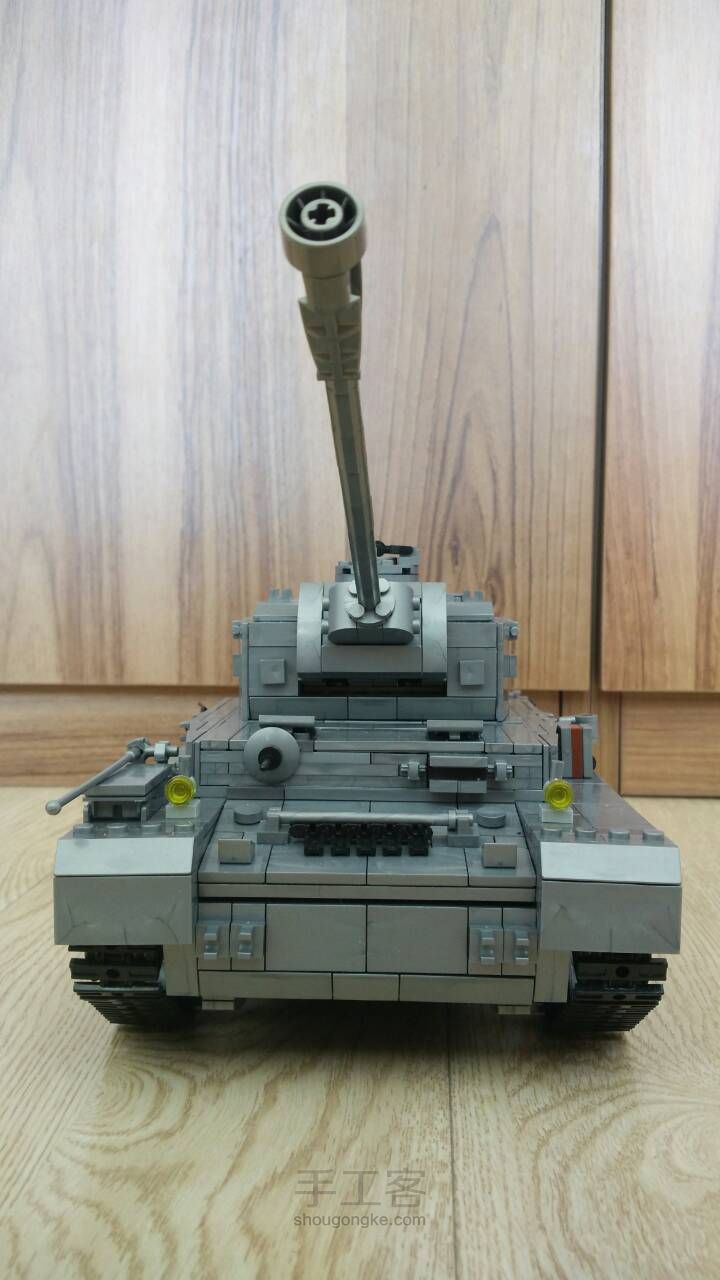开智KY82010德军4号坦克F2型拼装 第45步