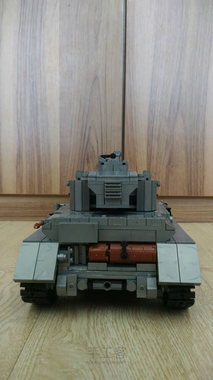 开智KY82010德军4号坦克F2型拼装 第50步