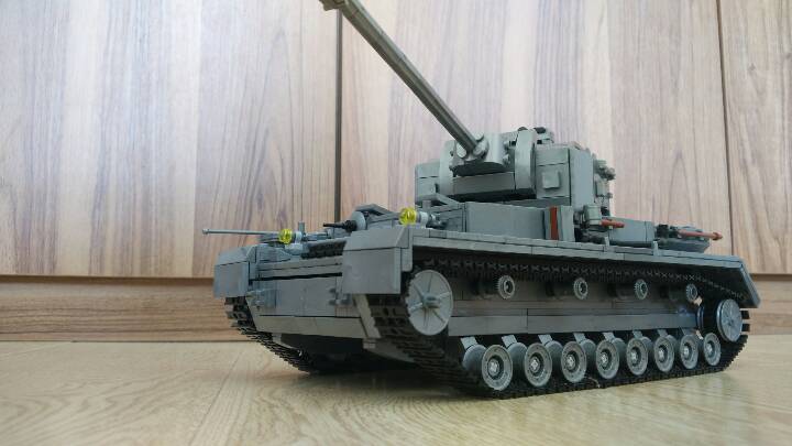 开智KY82010德军4号坦克F2型拼装 第53步