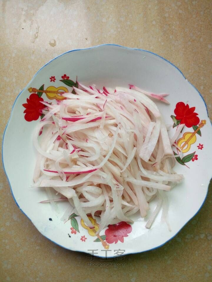 四川特色凉拌折耳根 第5步