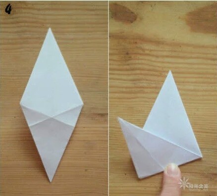 八角星⭐折纸教程！（转载） 第6步