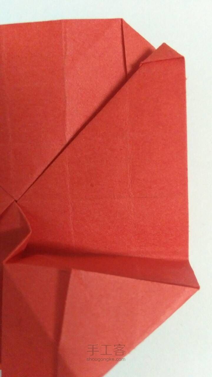 「折纸」玫瑰花2 第35步