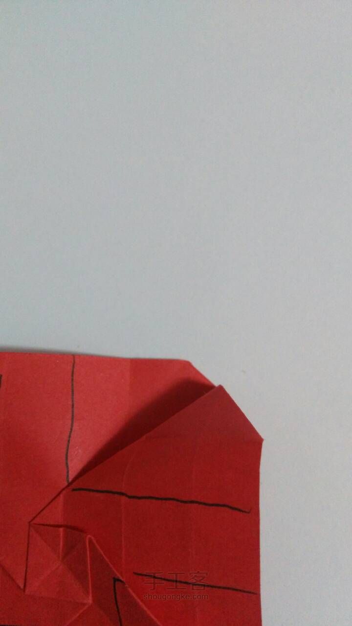 「折纸」玫瑰花2 第31步