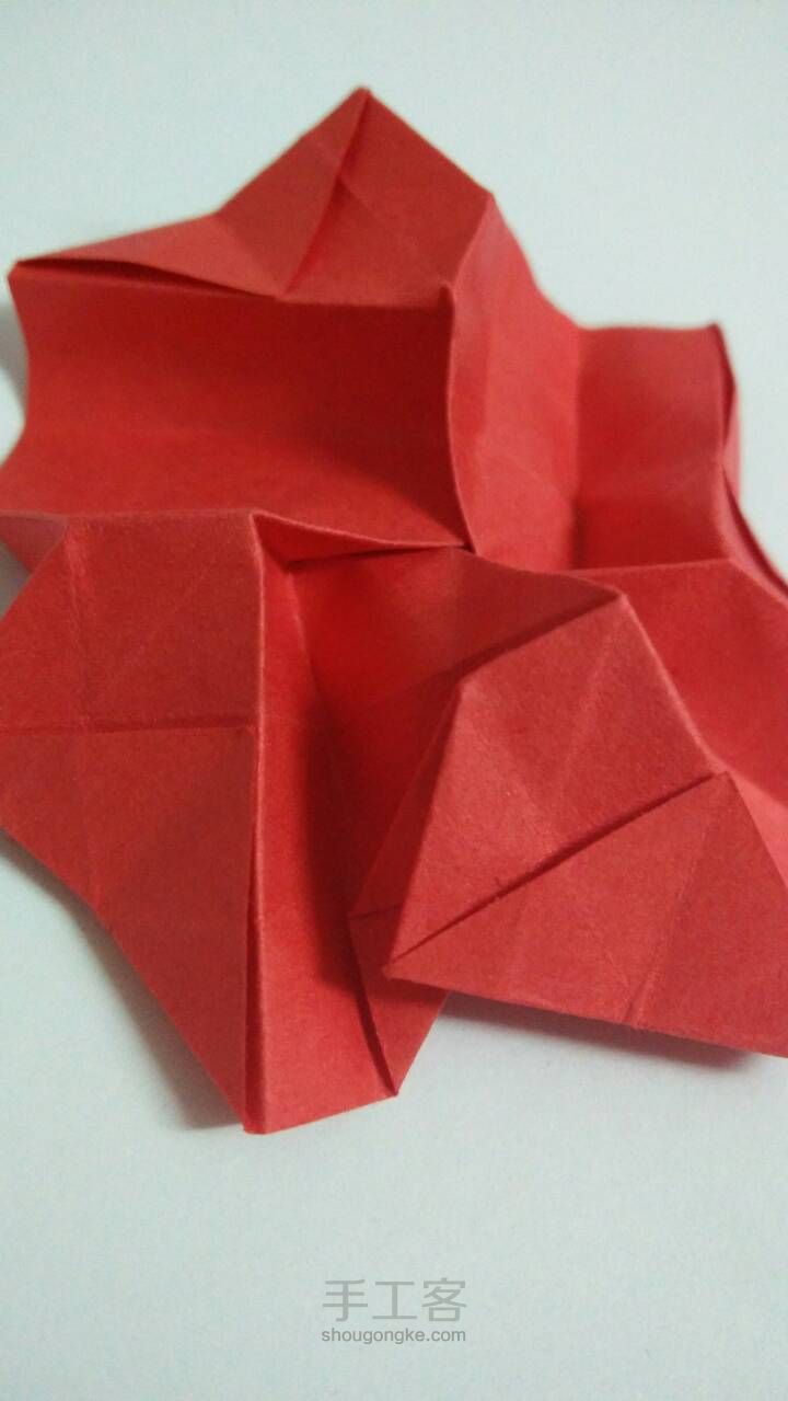 「折纸」玫瑰花2 第44步