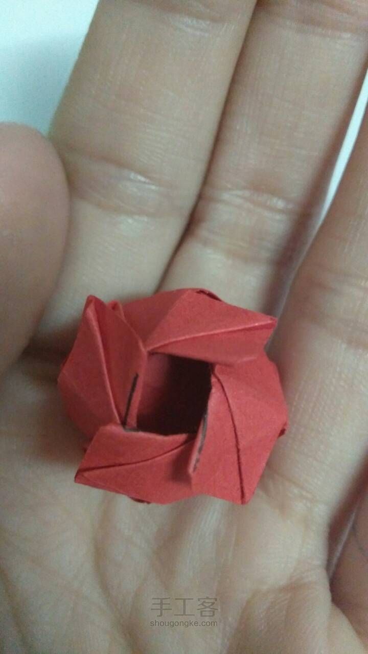 「折纸」玫瑰花2 第54步