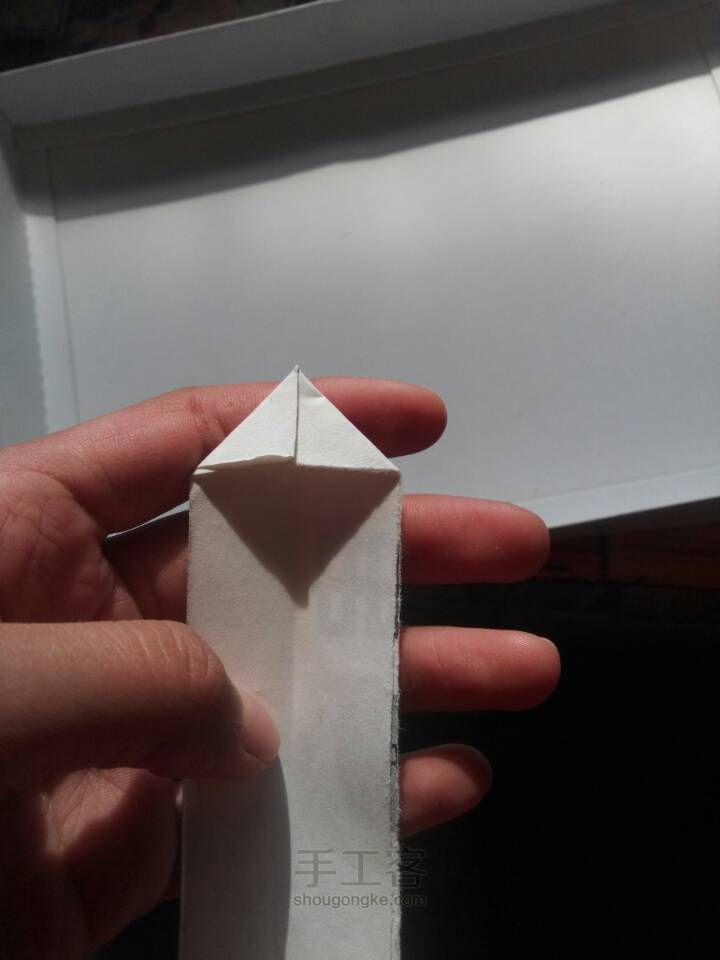 折纸（8）蝴蝶戒指 第5步