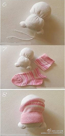 萌萌哒的兔袜子（转） 第3步