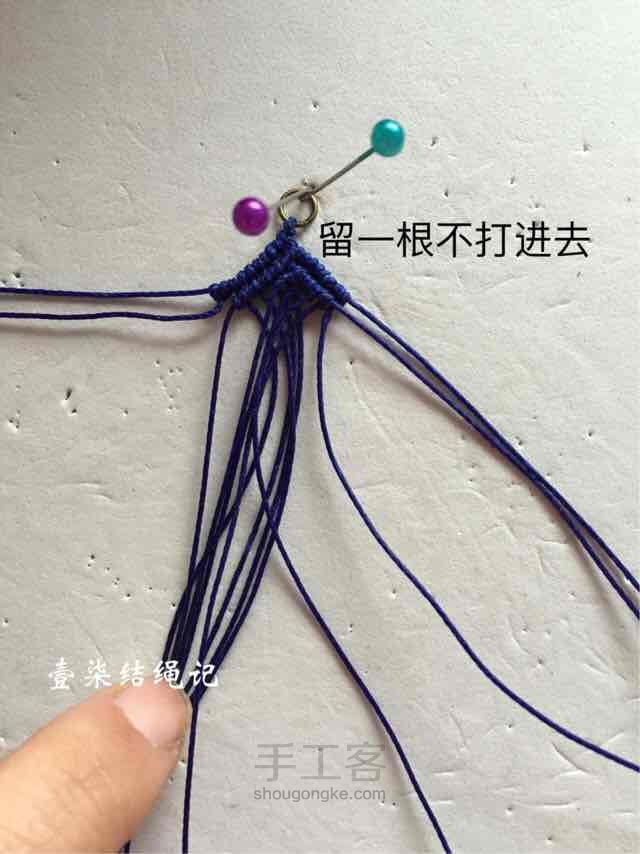 蓝色妖姬 第4步