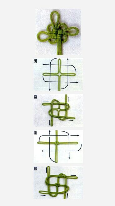 很实用的几款中国结编织方法【转】 第11步