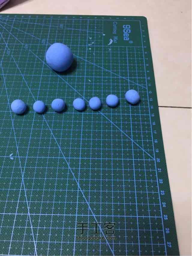 制作章鱼 第4步