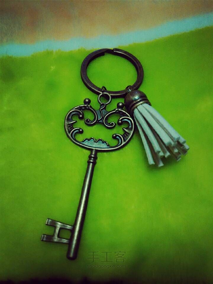 超简单的古铜钥匙扣～ 第8步