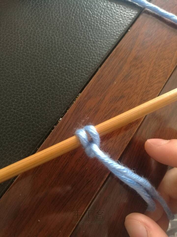 织围巾起针方法1 第10步