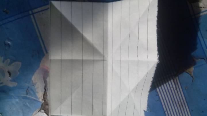 折纸（9书签） 第2步