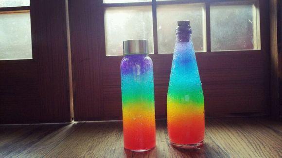 漂亮的彩虹瓶 第11步
