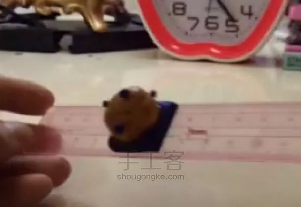 黏土蓝莓泡芙 第14步