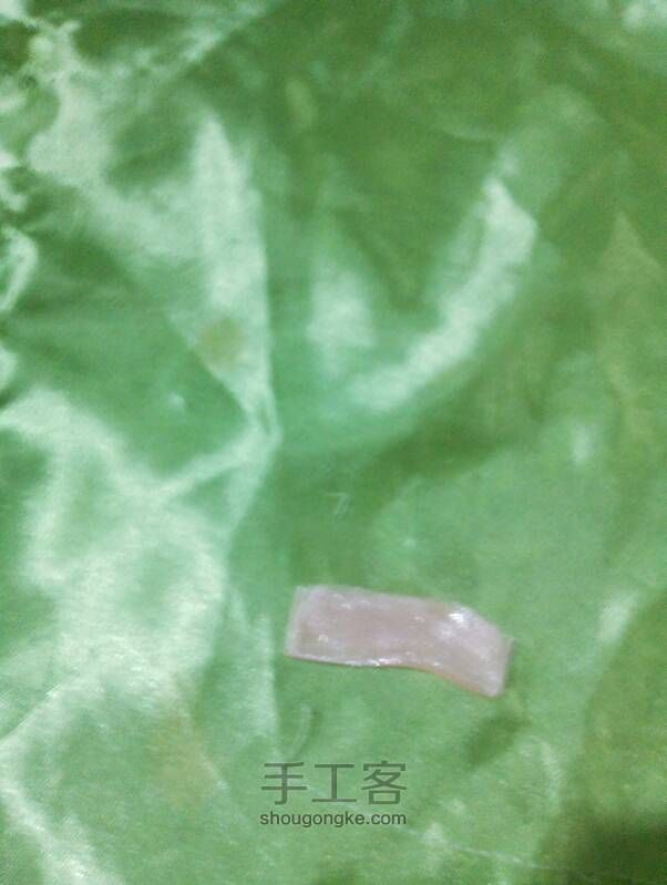 粉红雪纱蝴蝶结发卡 第7步