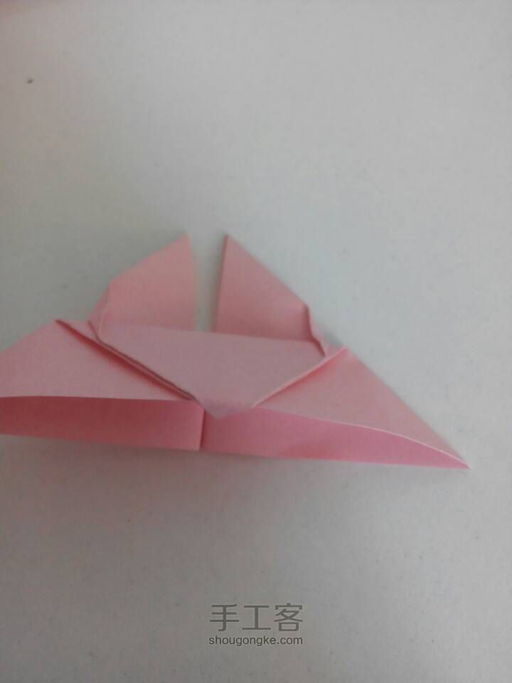 小蝴蝶折纸教程(｡･ω･｡)ﾉ♡ 第5步