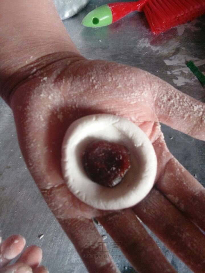豆沙汤圆 第3步