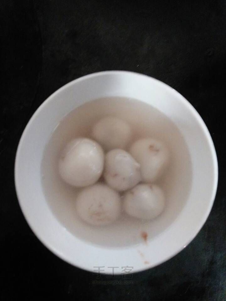 豆沙汤圆 第5步