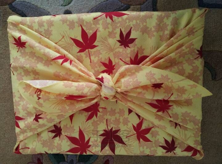 几款简单的日式风吕敷~ 第12步