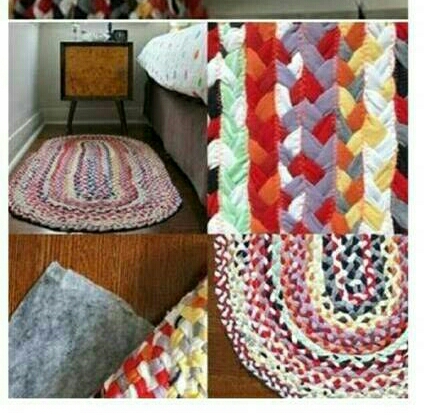 编织地毯😊（转） 第5步