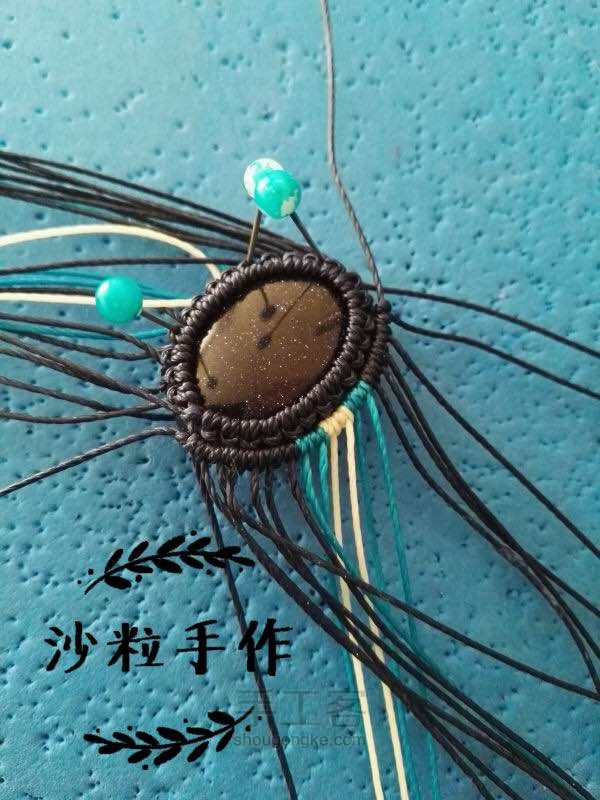 叠影~转自囡绳手作 第6步