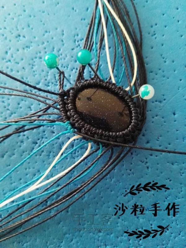 叠影~转自囡绳手作 第5步