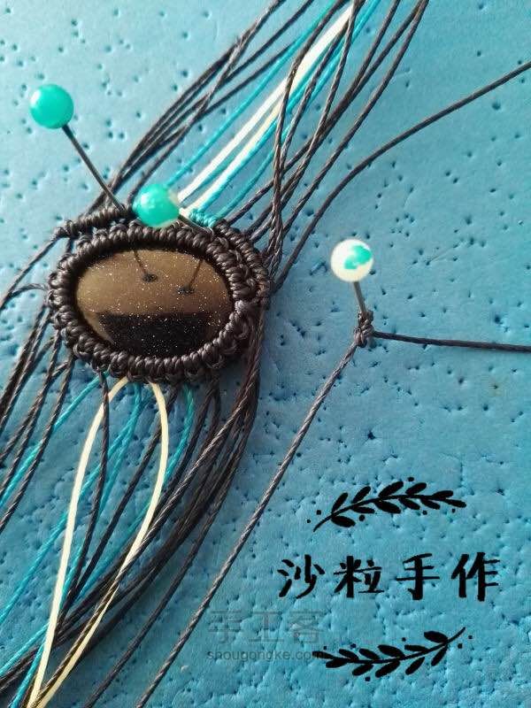 叠影~转自囡绳手作 第7步