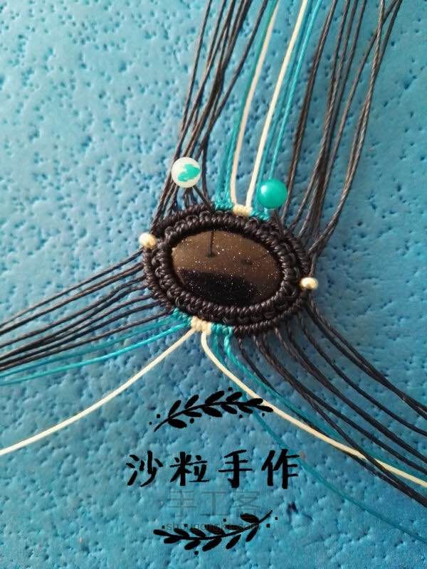 叠影~转自囡绳手作 第12步