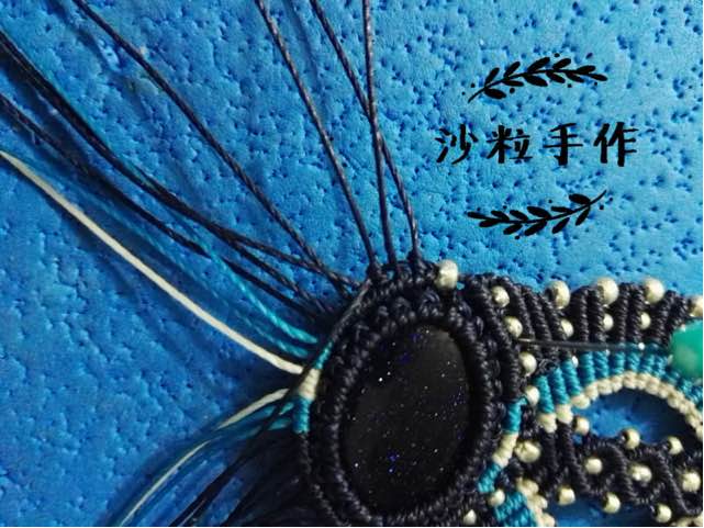 叠影~转自囡绳手作 第16步