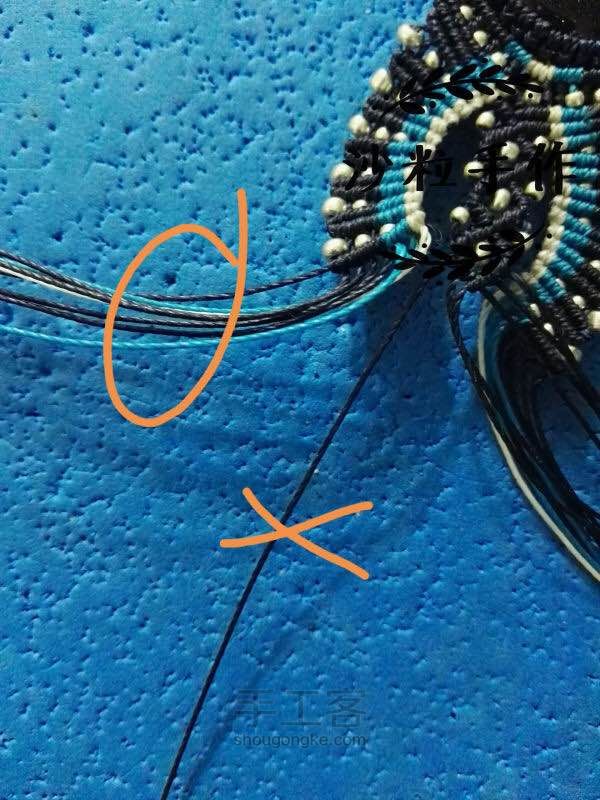 叠影~转自囡绳手作 第67步