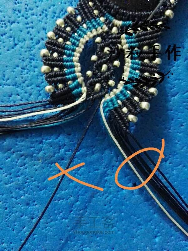 叠影~转自囡绳手作 第75步