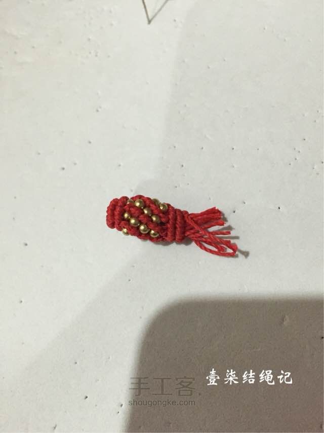 藏式金轮项圈 第16步