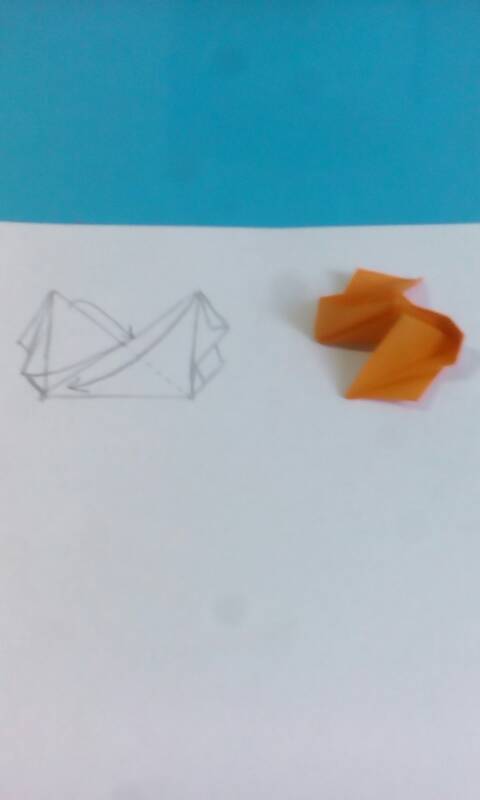 折纸花球 第10步