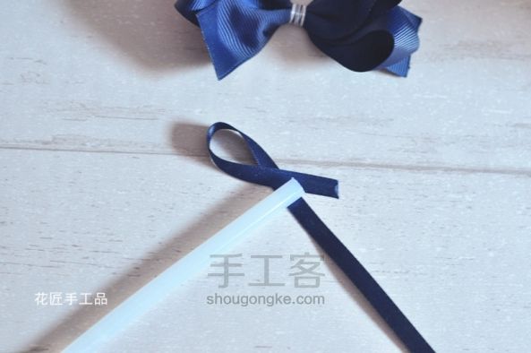 【舒茼花饰】轻熟女蓝点七件套装教程 材料包/成品可购 第70步