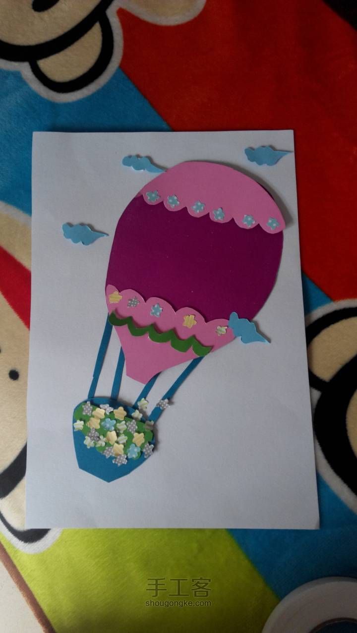 纸雕气球比较简单的气球👆 第14步