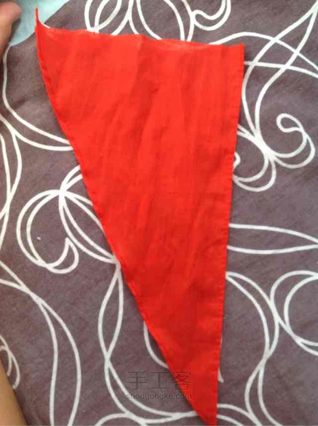 红领巾变红裙 第6步