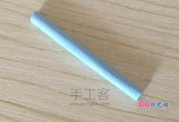 鸡尾酒杯衍纸图解教程 第3步
