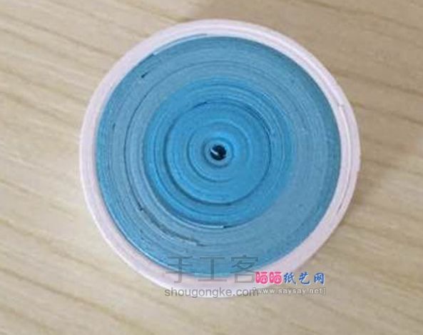 鸡尾酒杯衍纸图解教程 第5步