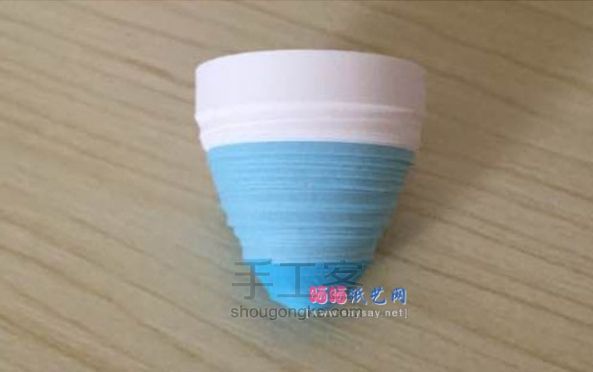 鸡尾酒杯衍纸图解教程 第6步