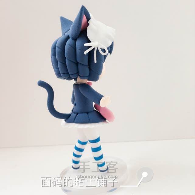 希安～猫之少女Q版粘土人教程 第7步