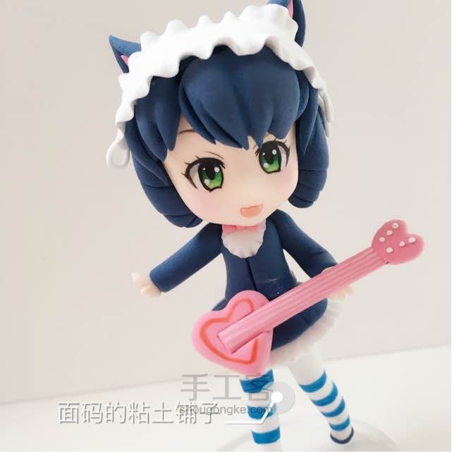 希安～猫之少女Q版粘土人教程 第6步