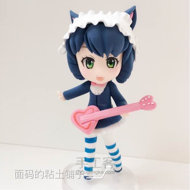 希安～猫之少女Q版粘土人教程 第8步