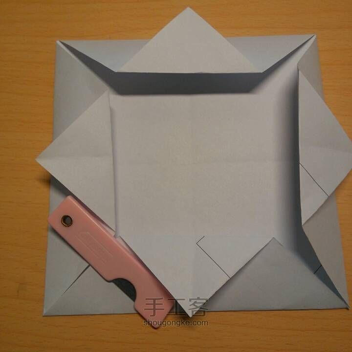折纸——简单的收纳盒 第4步