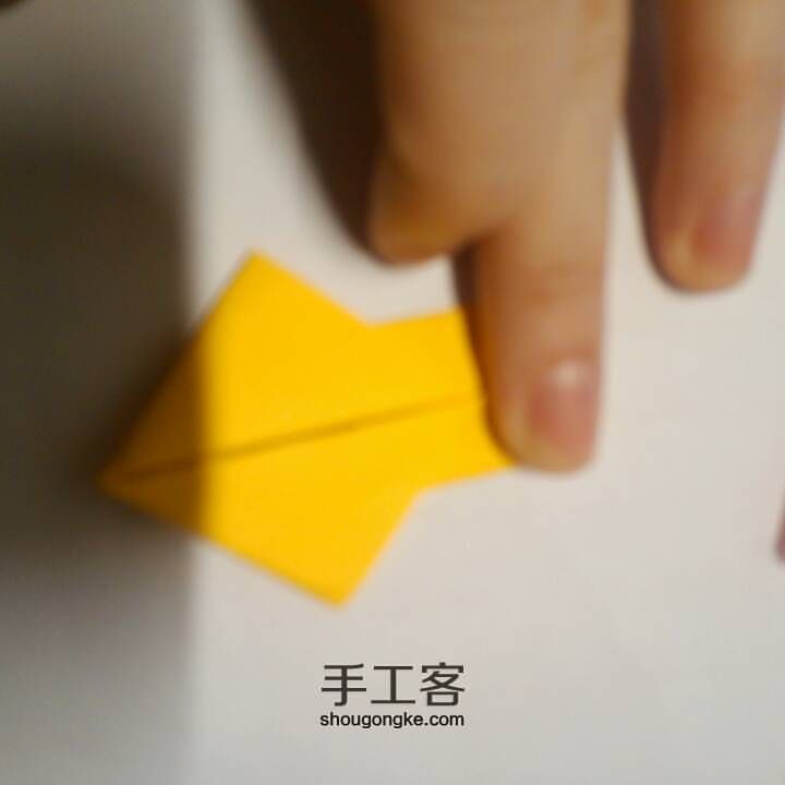 折纸——有点丑的皮卡丘 第5步