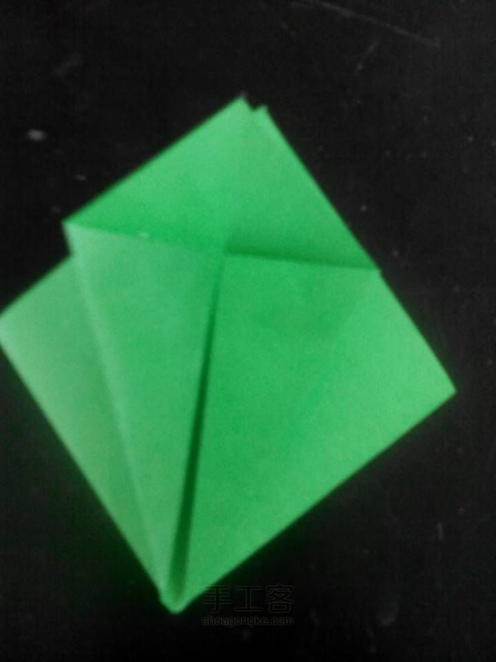 折纸孔雀 第4步