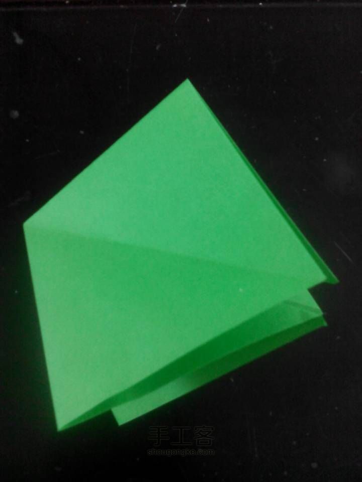 折纸孔雀 第3步