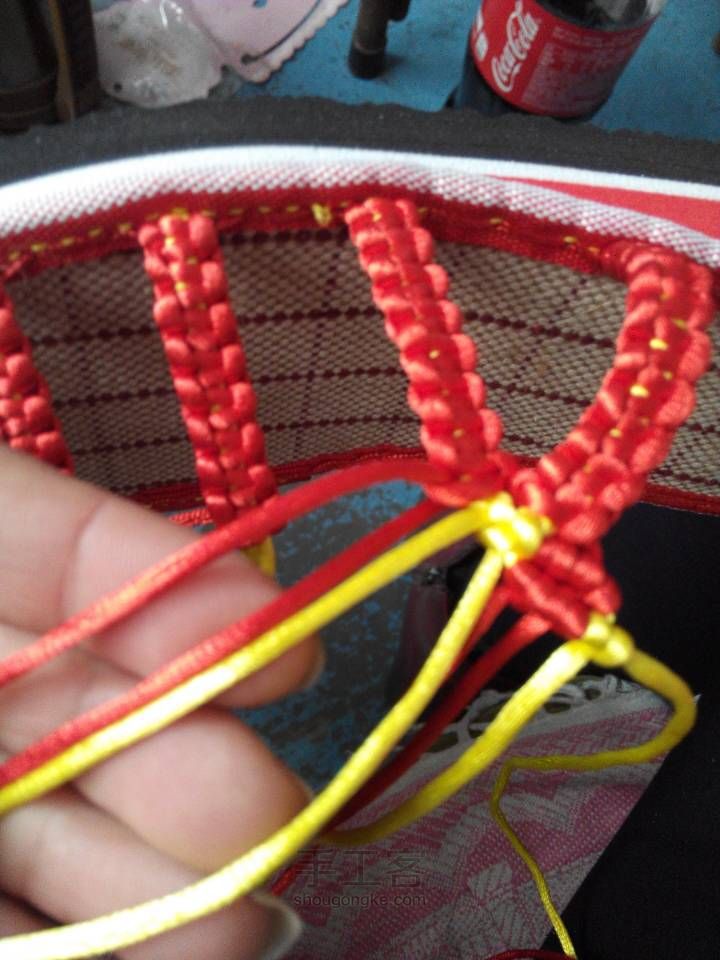 心型拖鞋编织 第12步