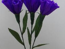 因为喜欢紫色，所以就瞎弄了一些花。